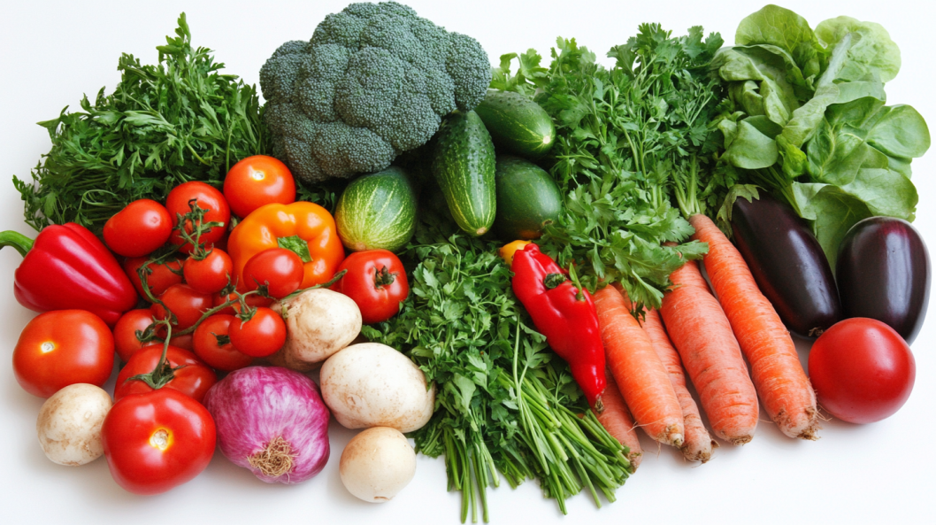 Colorful Vegetables for skin