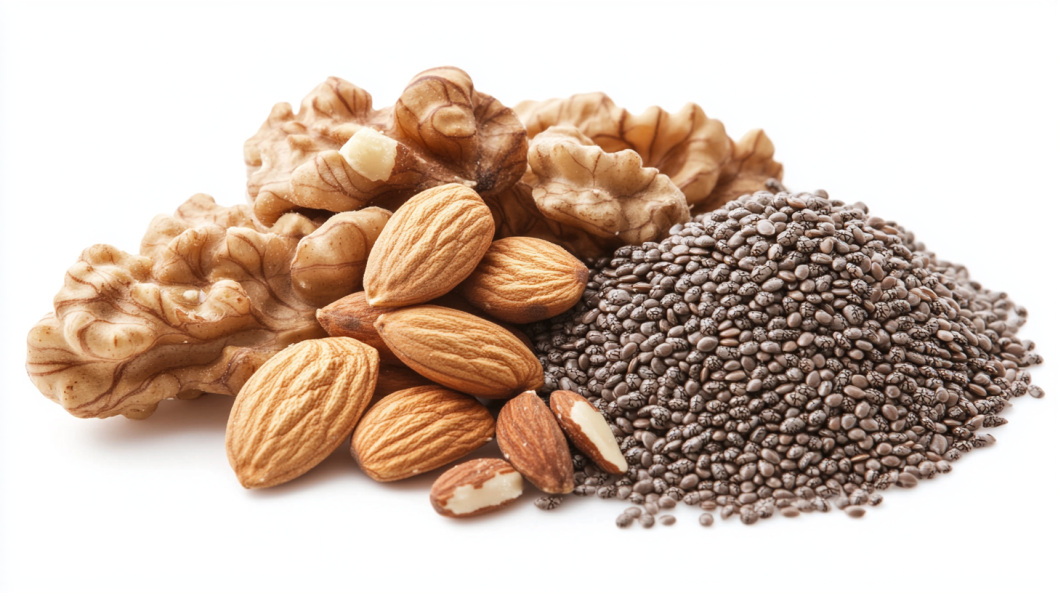 Nuts and Seeds for skin