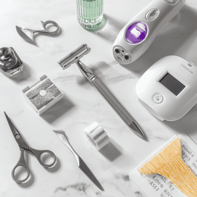 hair removal methods compared, laser, razor, electrolysis, waxing, threading