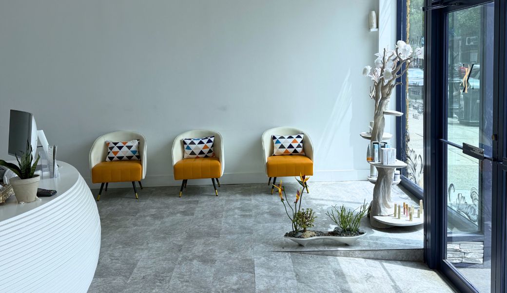 Nios Skin Lab Astoria waiting room